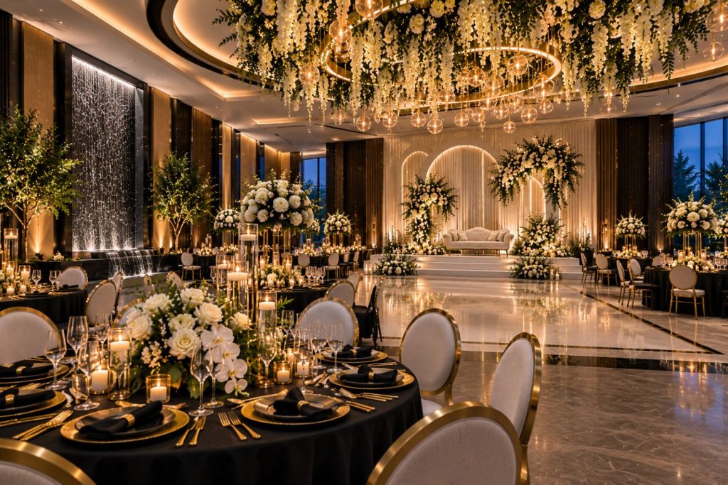 The Milano Event Center Think About Where Everyone Goes Before the Ceremony