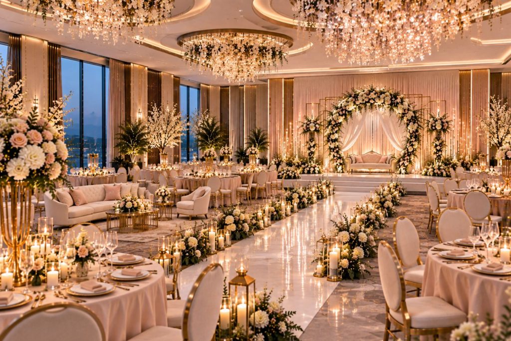 The Milano Event Center What Does the Room Look Like With a Real Wedding Setup?